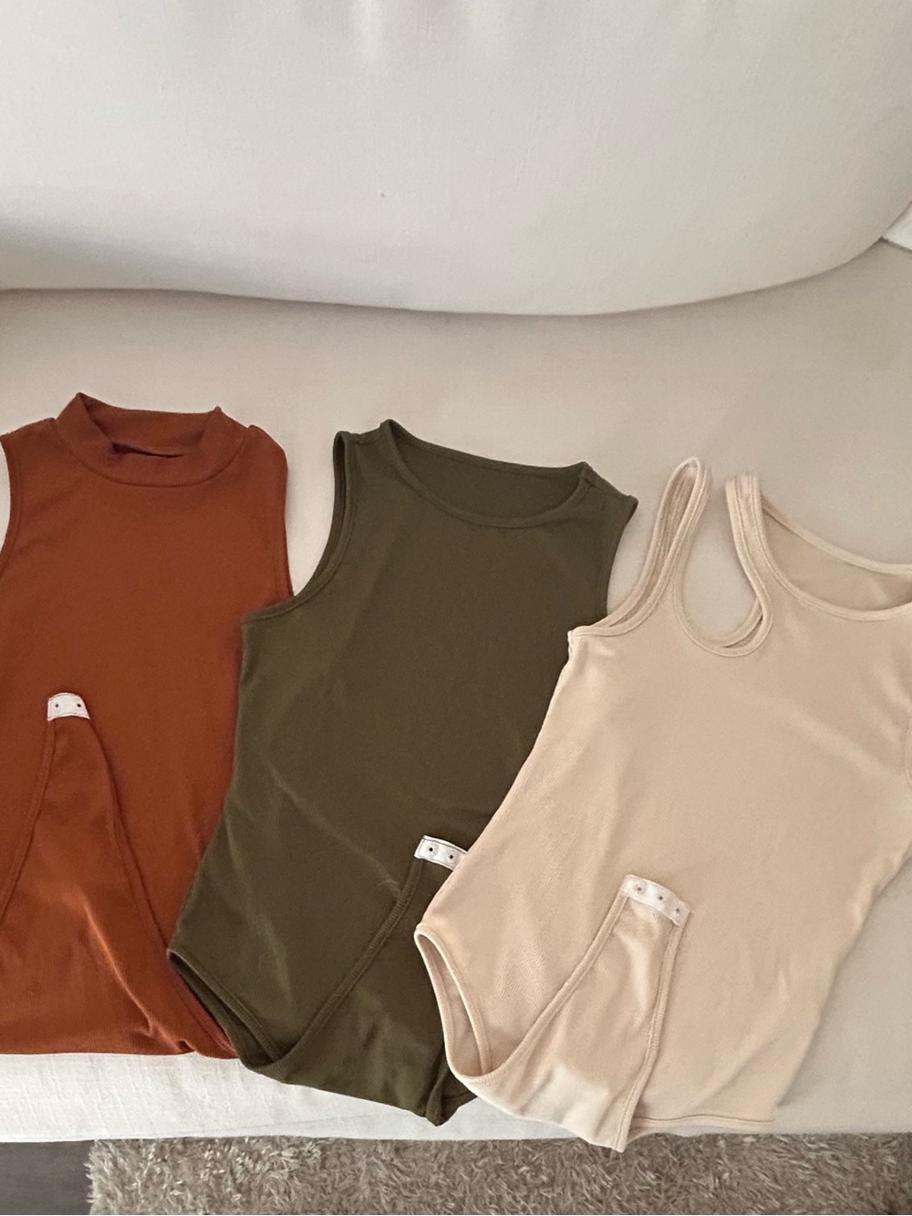 SHEIN Ribbed Bodysuit bundle